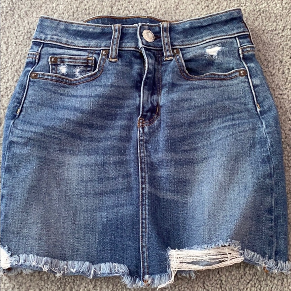 Denim skirt